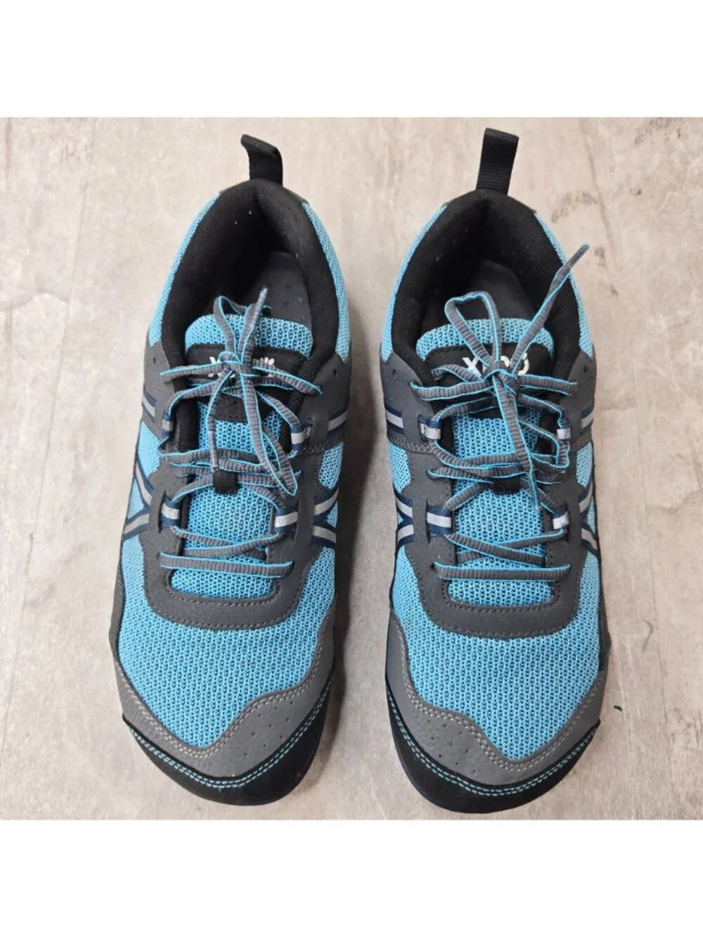 Xero Athletic Sneakers 10.5 Blue Gray Sporty Minimalist Barefoot Running Shoes